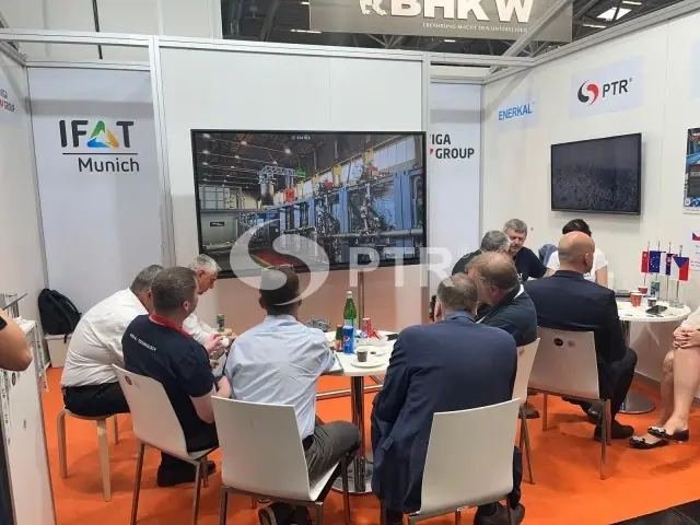 PTR technology aroused real interest at the IFAT24 fair
